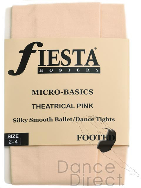 Fiesta Legwear Womens Matte Micro Footed Dance Tights
