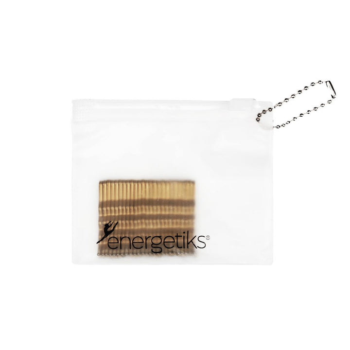 Energetiks Bobby Pins 4cm Length - Zip Pack of 25 or 50