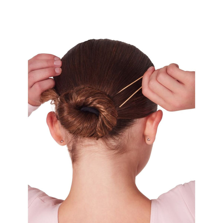 Bunheads Hair Bun Pins 2.5 Inch - Black, Brown and Blonde