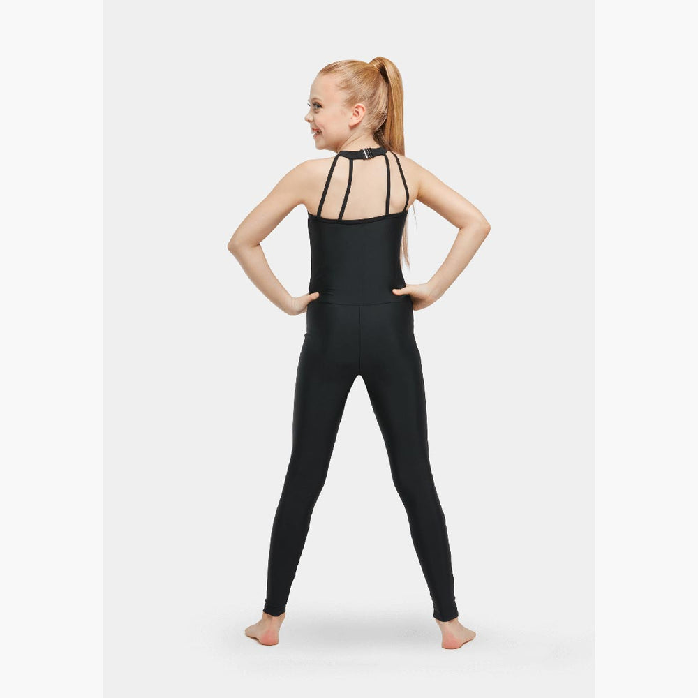 Studio 7 Dancewear Black Mesh Dance Unitard Children Sizes