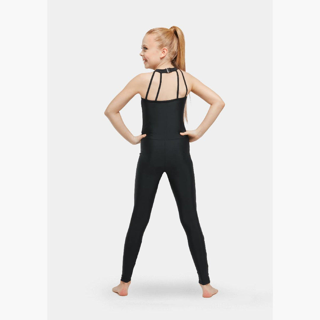 Studio 7 Dancewear Black Mesh Dance Unitard Children Sizes