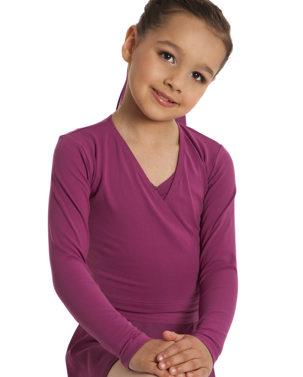 Energetiks Lucinda Mock Ballet Crossover Top Children Sizes