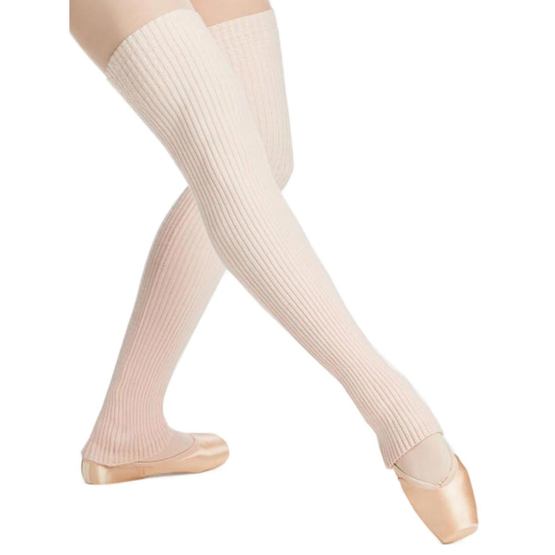 Capezio Knit Ribbed Long Legwarmers One Size 27 inch ( 69cm)