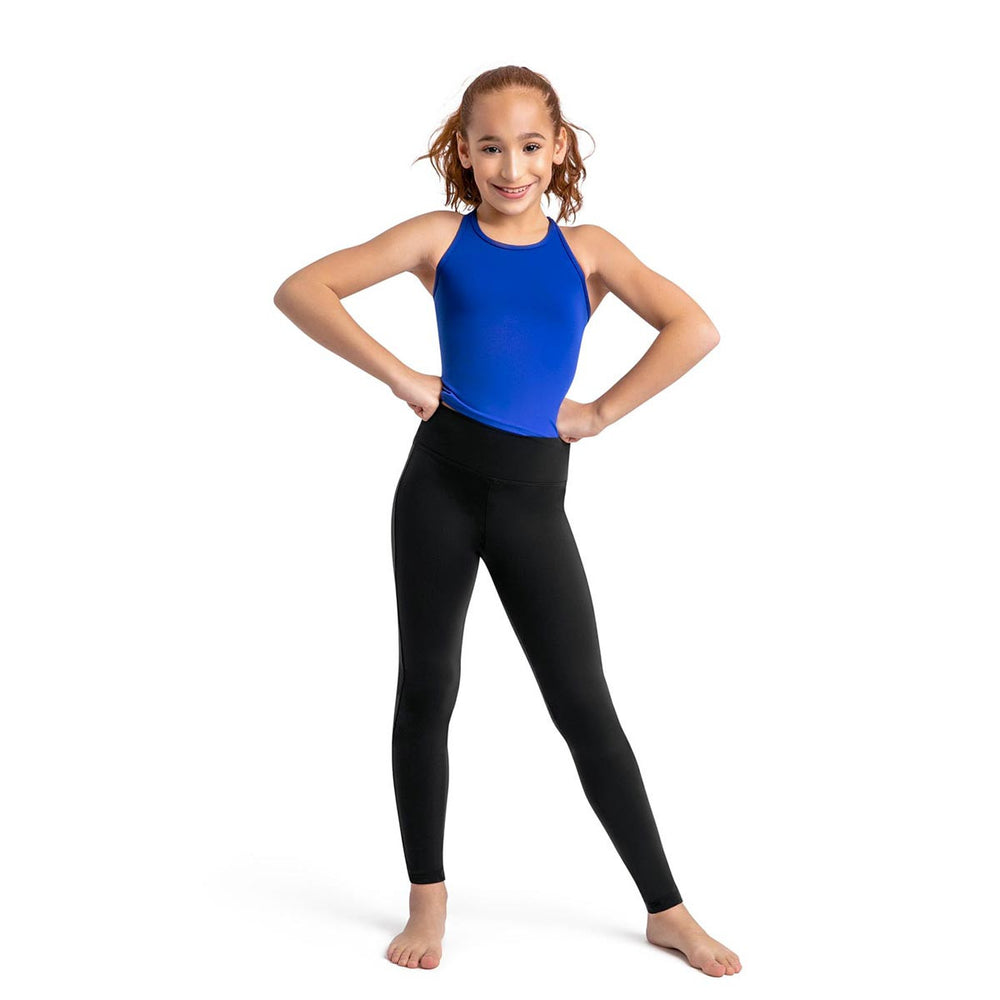 : Capezio All Purpose Active High Waist Girls Legging