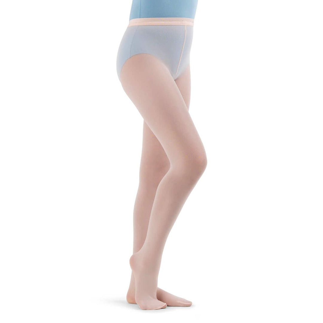 Capezio Seamless Hold &amp; Stretch Footed Tights Children Sizes