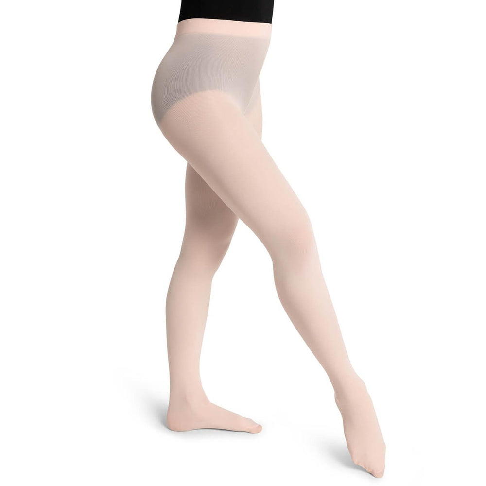 Capezio Ultra Soft Footed Tights Knit Waistband Adult Sizes