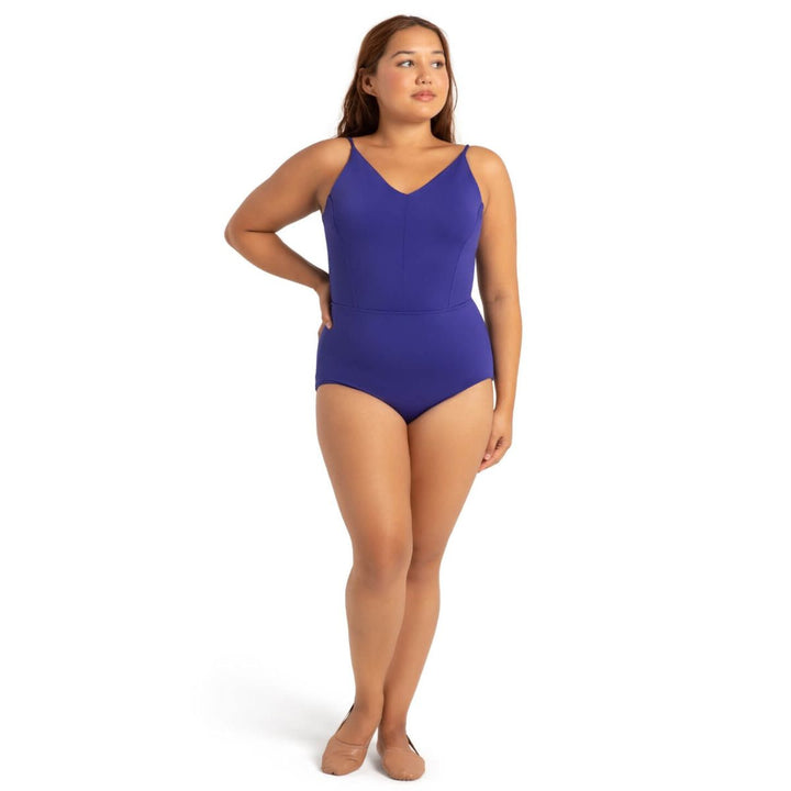 Capezio Bella Notte Amore V-Neck Square Back Leotard Adults