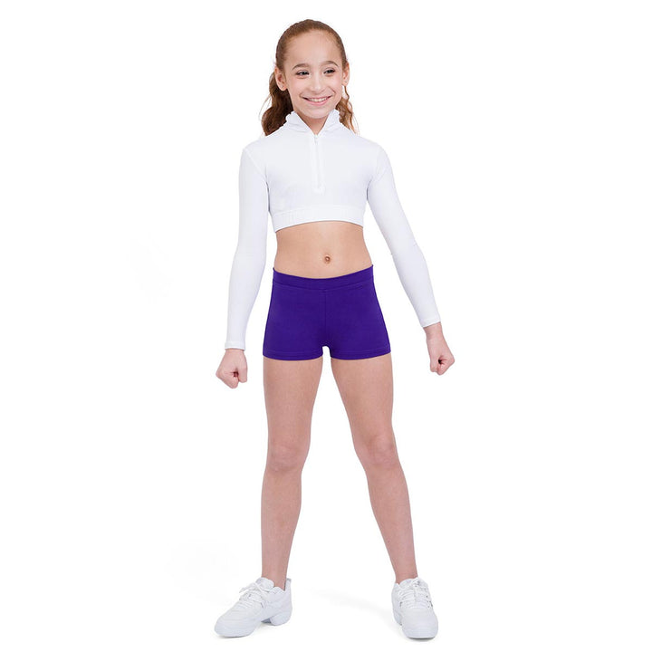 Capezio Boys Cut Low Rise Waistband Short Children Sizes