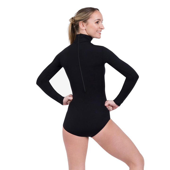 Capezio Modest Turtleneck Long Sleeve Leotard Adult Sizes