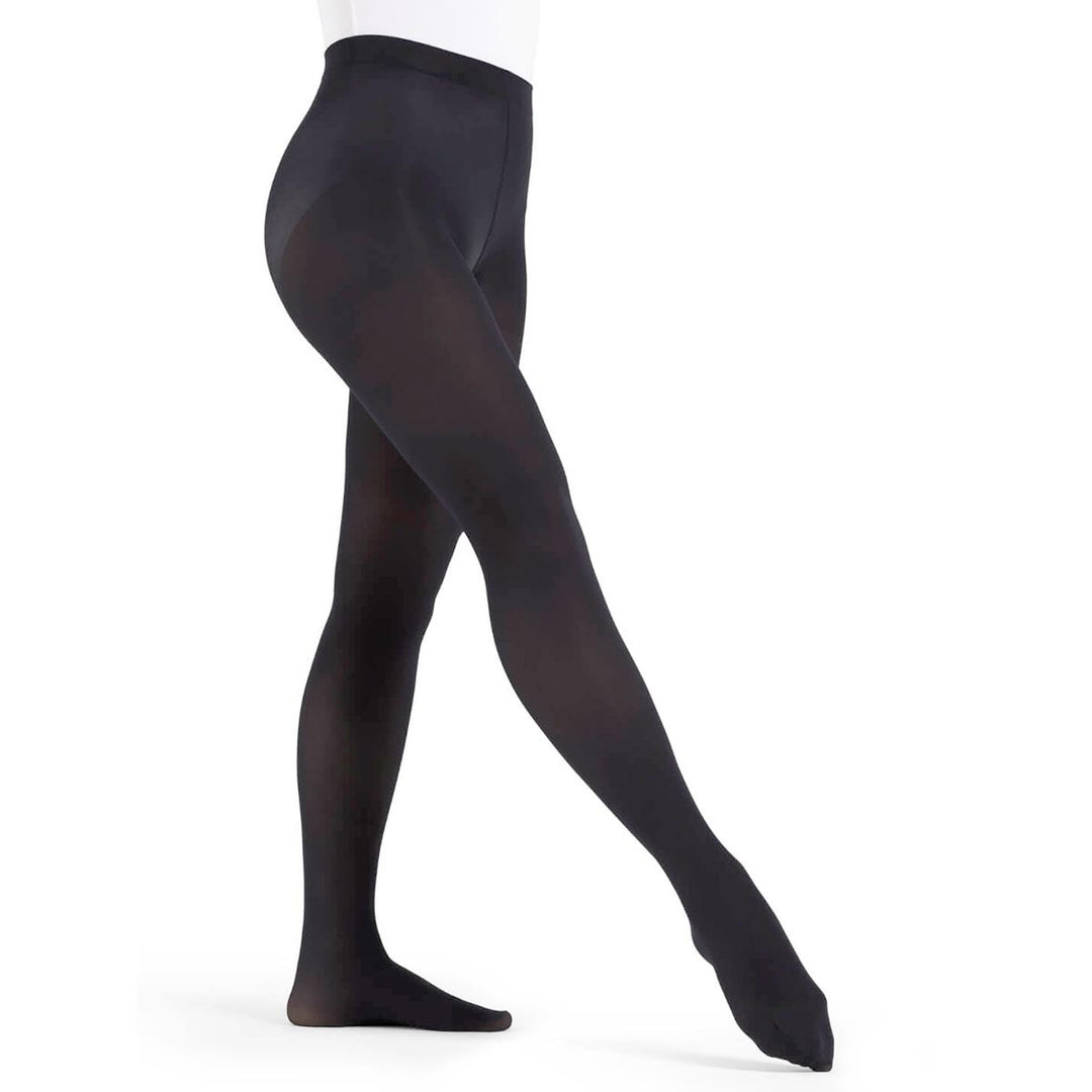 Capezio Ultra Soft Footed Tights Knit Waistband Adult Sizes