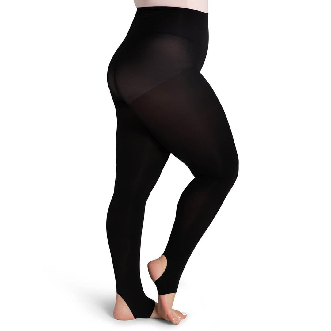 Capezio Ultra Soft Stirrup Tights Self Knit Waist Adults