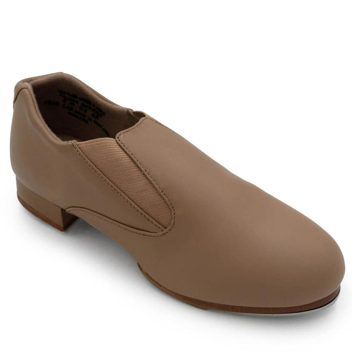 Capezio Riff Slip On Leather Tap Shoes Split Sole Adult Size