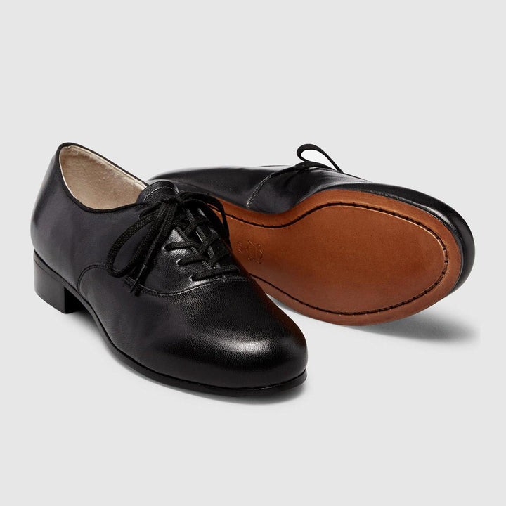 Capezio Grain Leather Oxford Character/Tap Shoes Adult Sizes