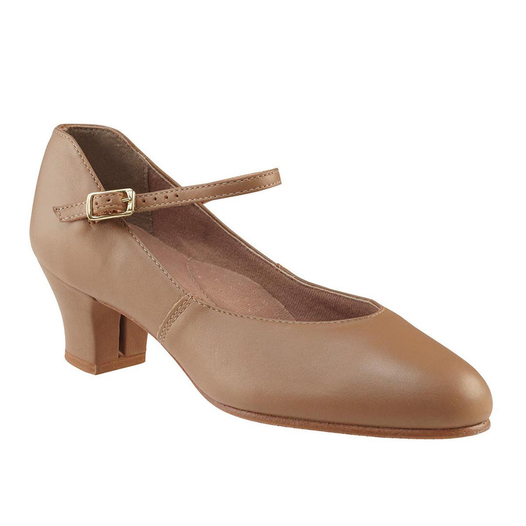 Capezio Chorus Shoes Leather Jr. Footlight 1.5&