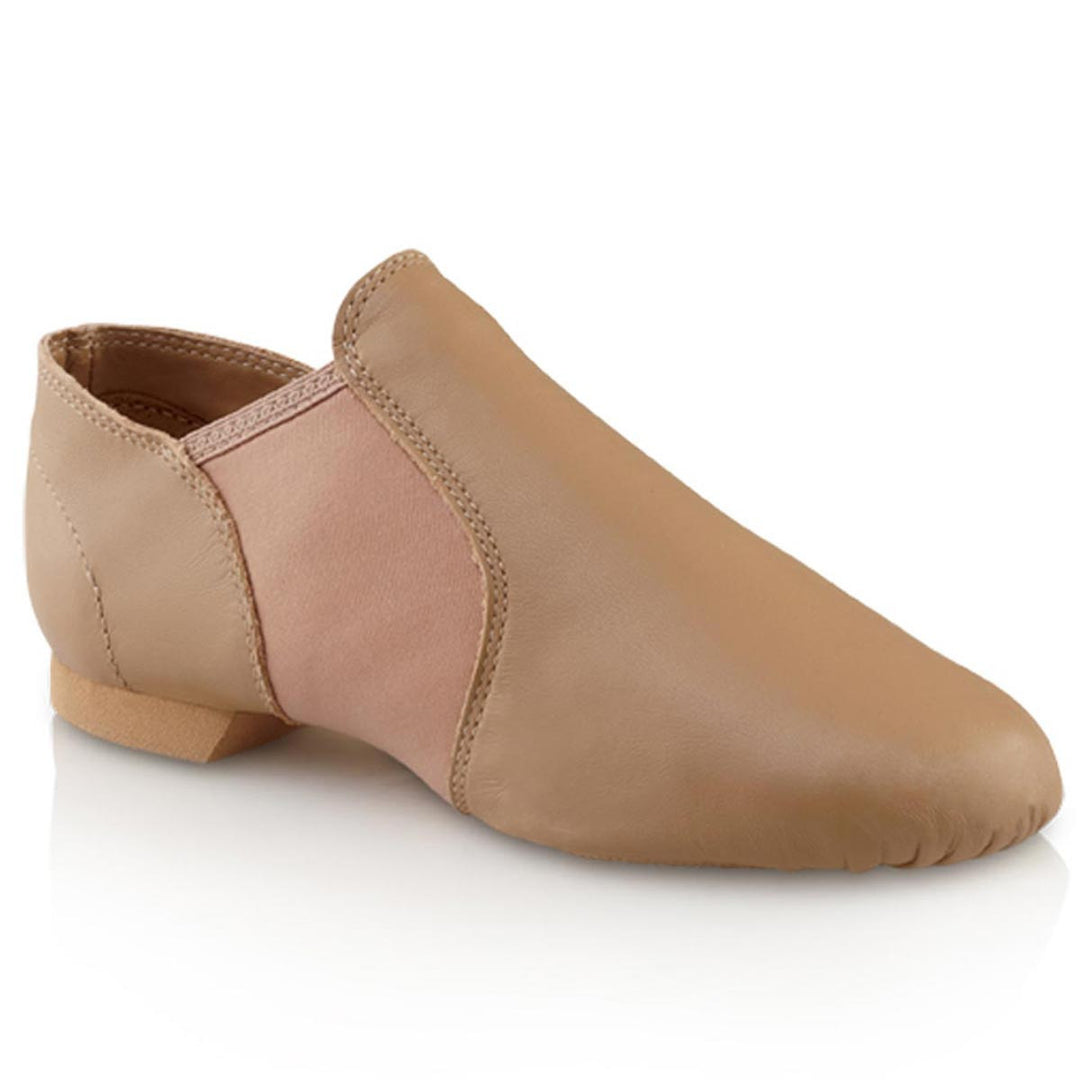 Capezio E Series Leather Jazz Shoe Slip On Children