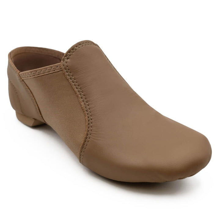 Capezio E Series Leather Jazz Shoes Slip On Adult