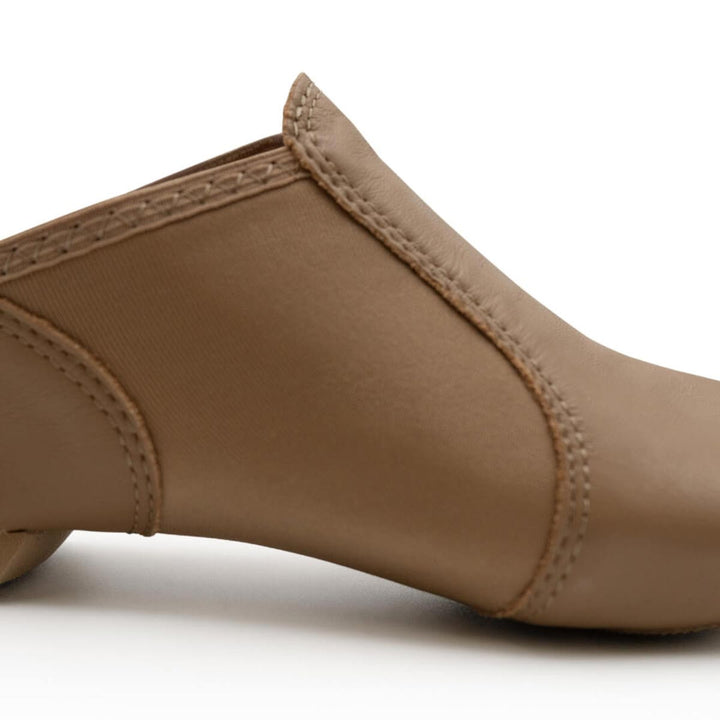 Capezio E Series Leather Jazz Shoes Slip On Adult