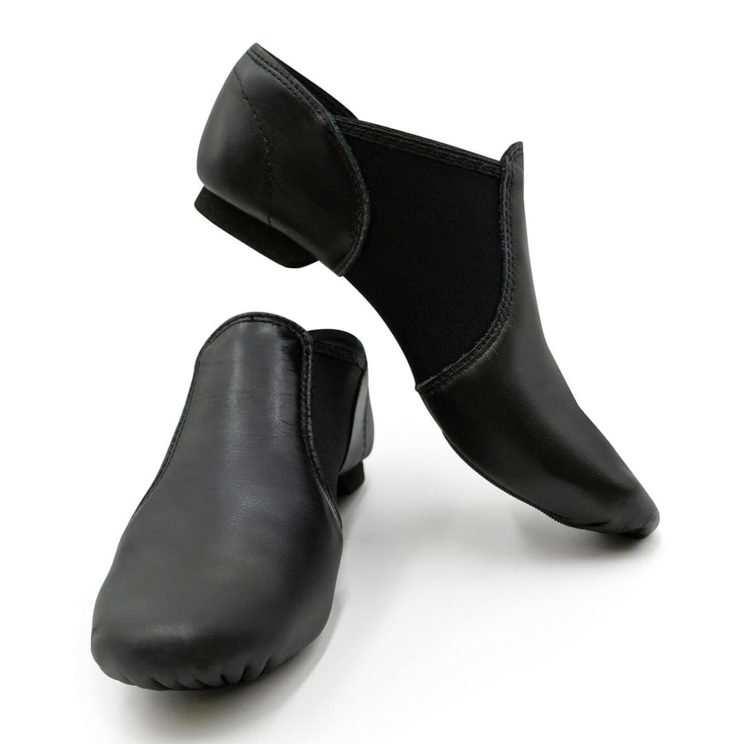 Capezio E Series Leather Jazz Shoes Slip On Adult