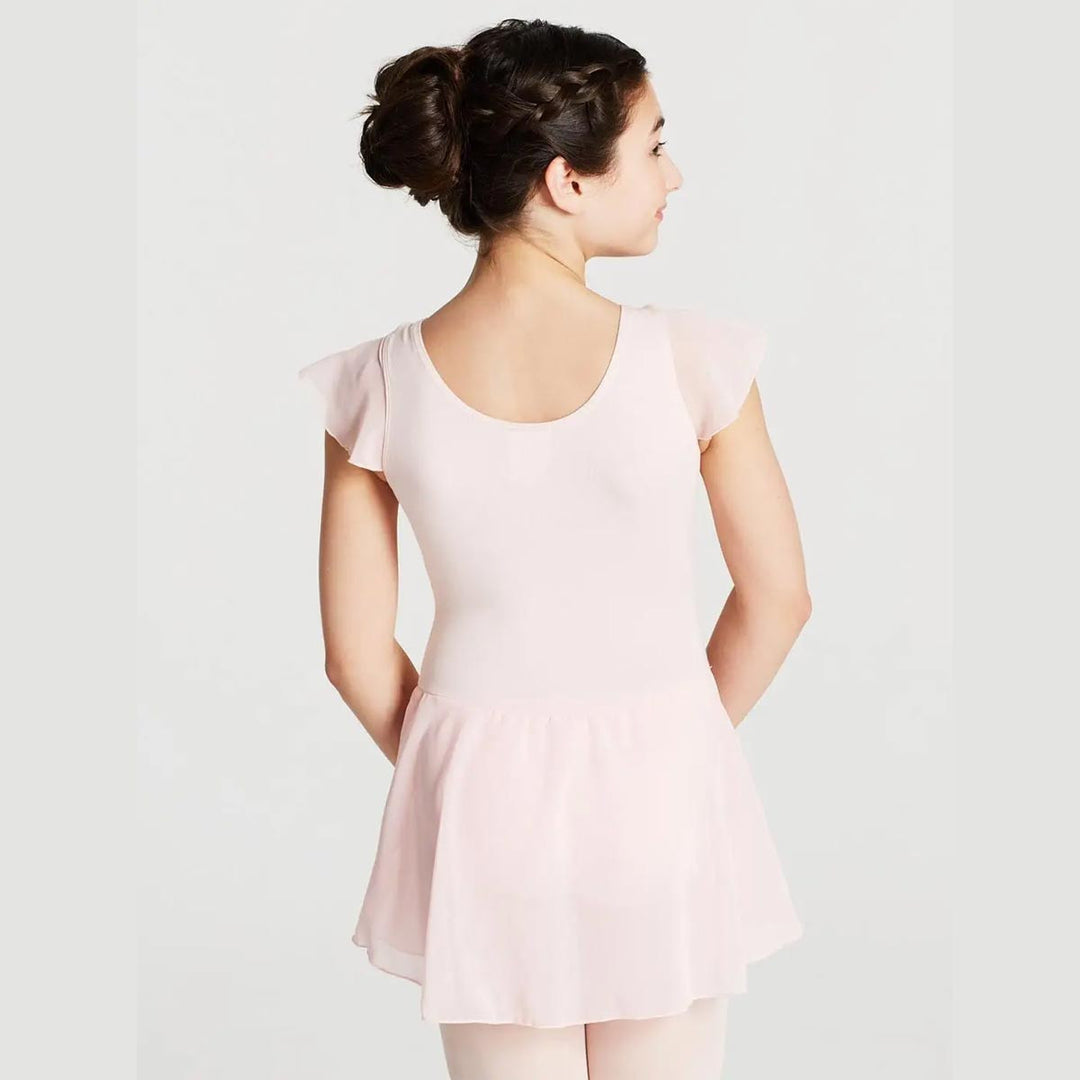 Capezio Lined Flutter Sleeve Ballet Dress Children Sizes