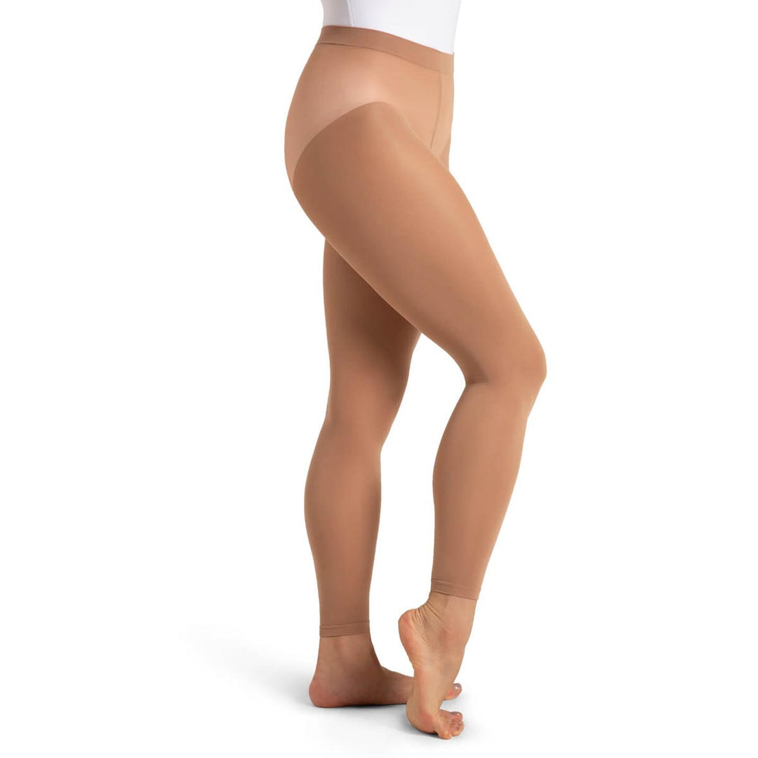 Capezio Footless Tight with Self Knit Waist Band Adult Sizes