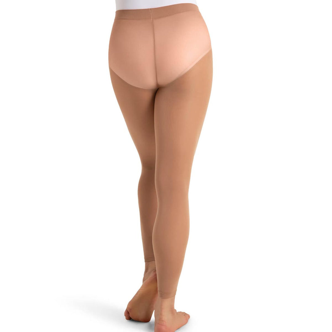 Capezio Footless Tight with Self Knit Waist Band Adult Sizes