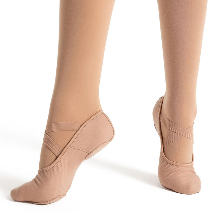 Capezio Hanami Canvas Ballet Shoes Split Sole Adult Sizes