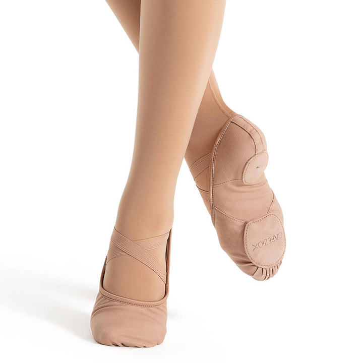 Capezio Hanami Canvas Ballet Shoes Split Sole Adult Sizes