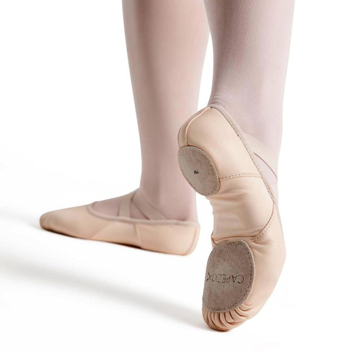 Capezio Leather Hanami Ballet Shoes Split Sole Children Size