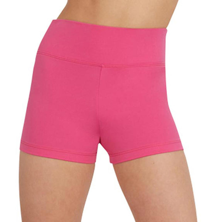 Capezio Team Basics High Waist Fold Down Short Children Size
