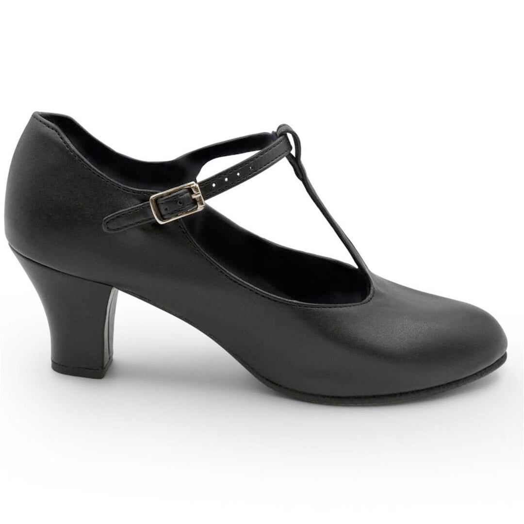 Capezio Jr. Footlight T-Strap Character Shoes Adult Sizes