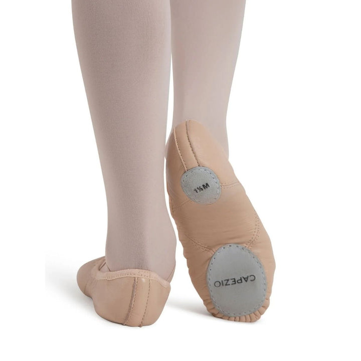 Capezio Girls Juliet Leather Split Sole Ballet Shoe