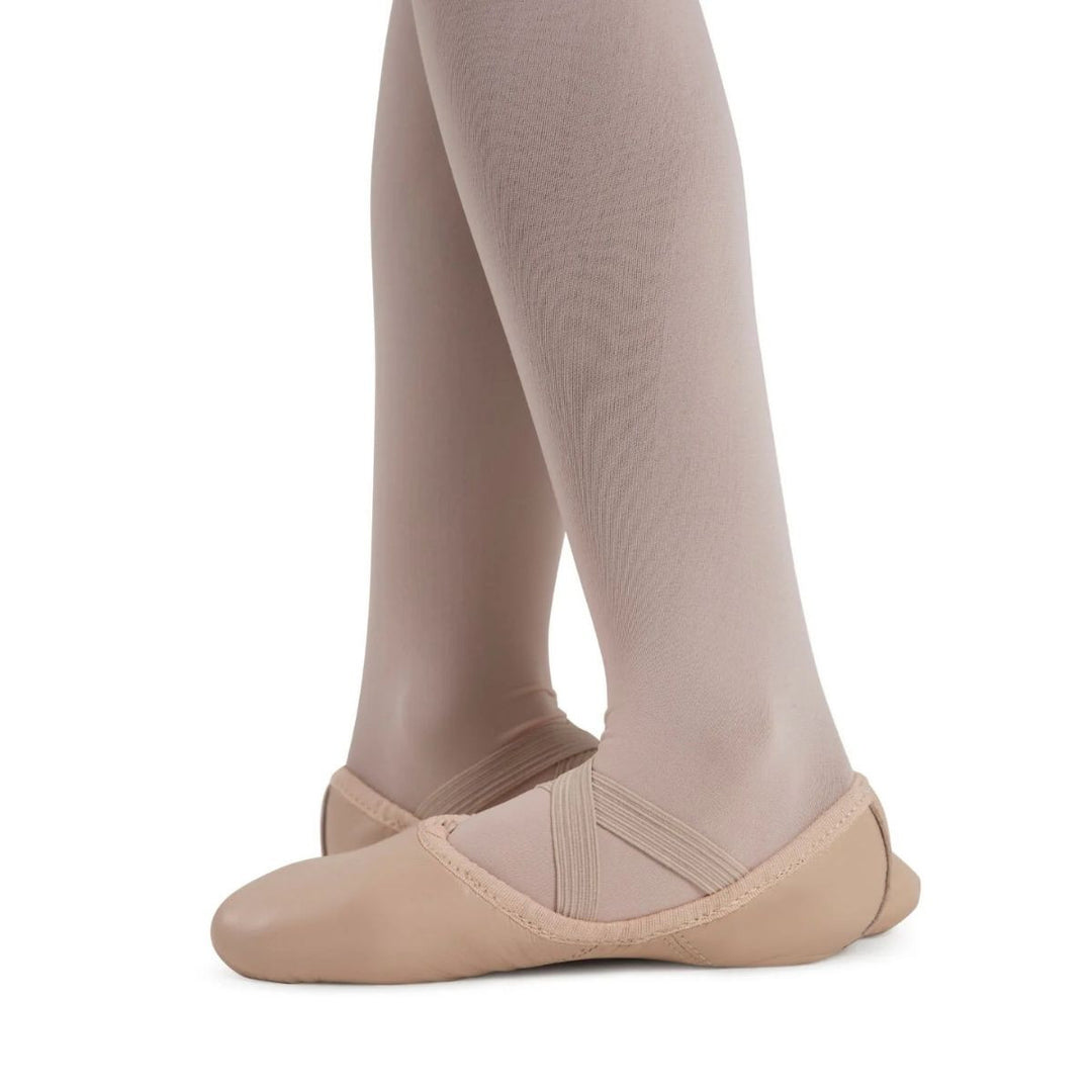 Capezio Girls Juliet Leather Split Sole Ballet Shoe