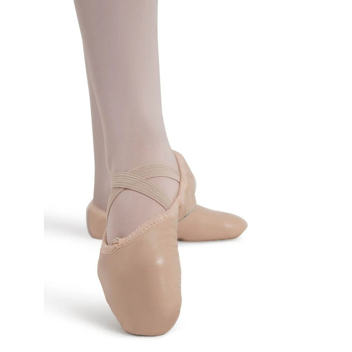 Capezio Girls Juliet Leather Split Sole Ballet Shoe