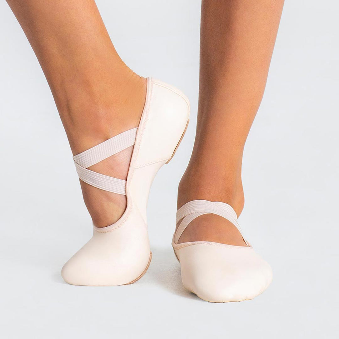 Capezio Hanami Leather Split Sole Ballet Shoes Adult Sizes