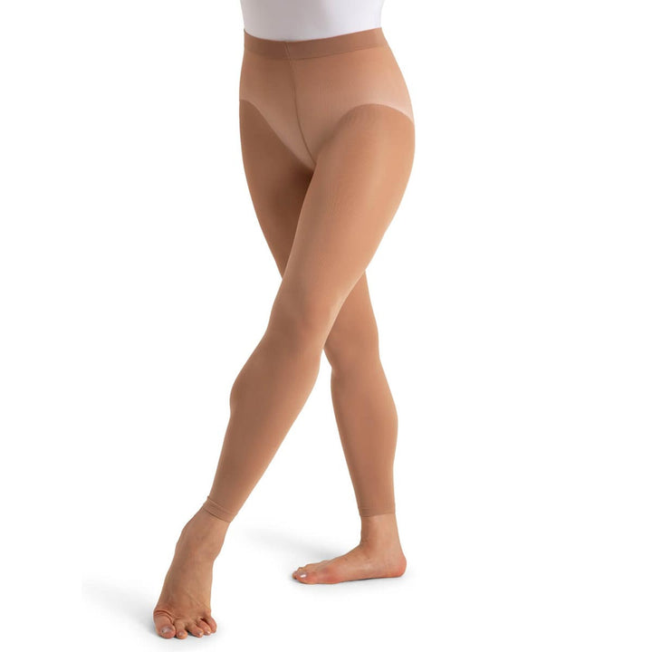 Capezio Footless Tight with Self Knit Waist Band Adult Sizes