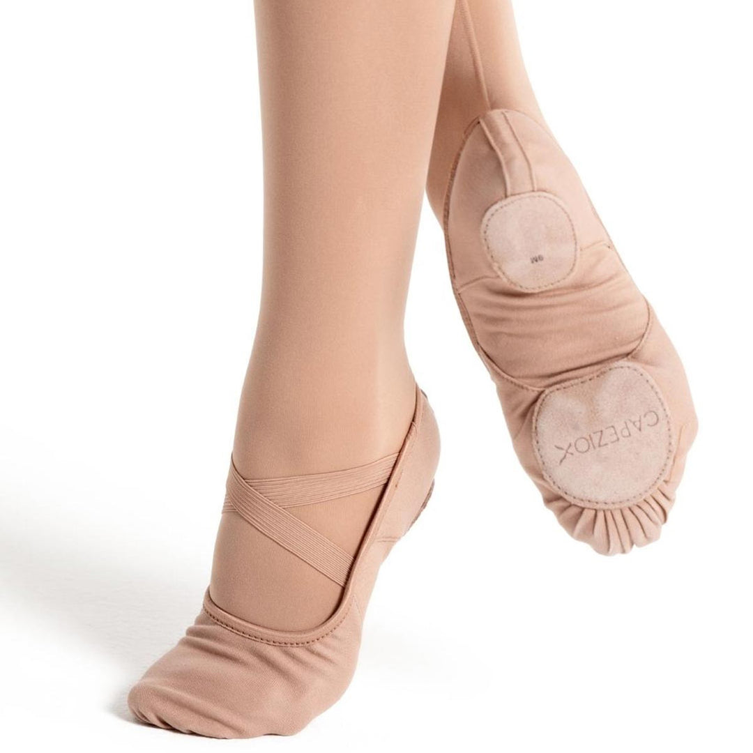Capezio Hanami Canvas Ballet Shoes Split Sole Adult Sizes