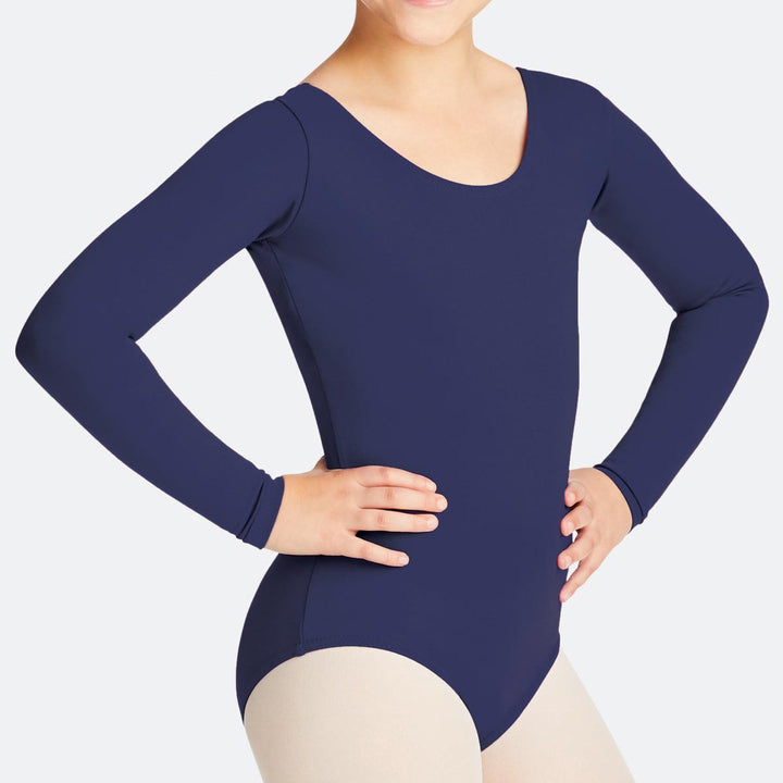 Capezio Basic Long Sleeve Leotard Children Sizes Dancewear