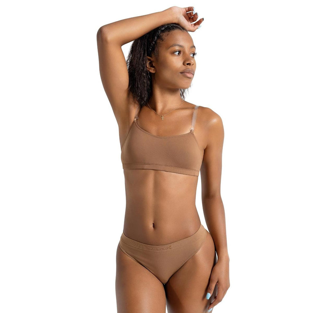 Capezio Camisole Bra with Bratek Dance Underwear Adult Sizes