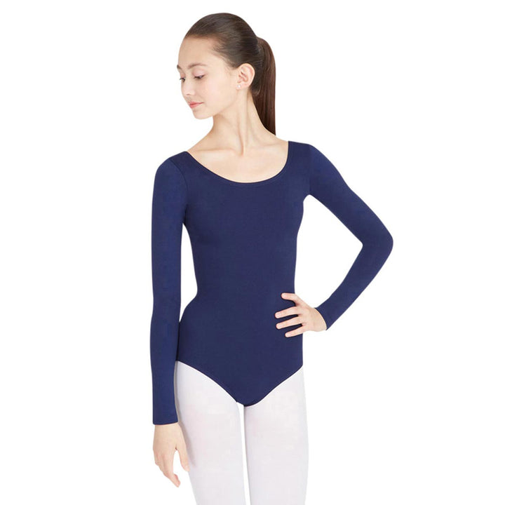 Capezio Team Basic Long Sleeve Modern Leotard Adult Sizes