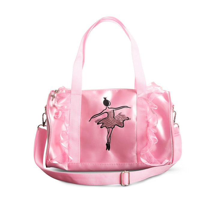 Capezio Pink Ballet Sequin Barrel Bag - Adjustable Strap
