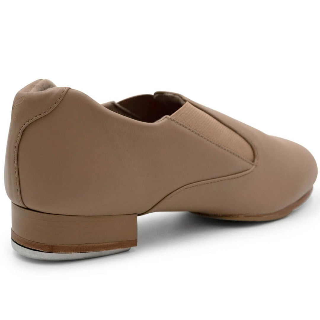 Capezio Riff Slip On Leather Tap Shoes Split Sole Adult Size