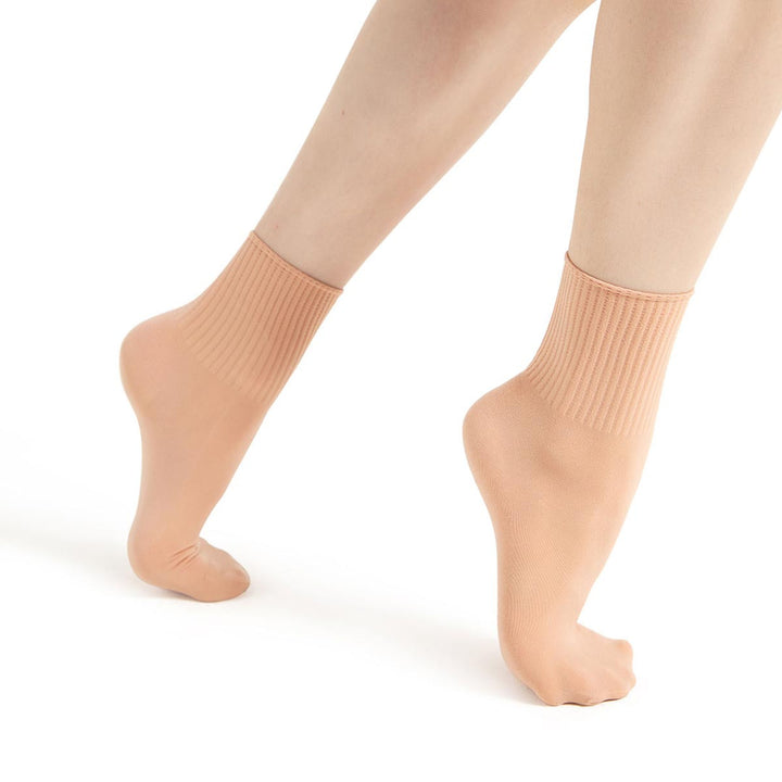 Capezio Ballet &amp; Dance Ribbed Socks 5 Colours Adult One Size