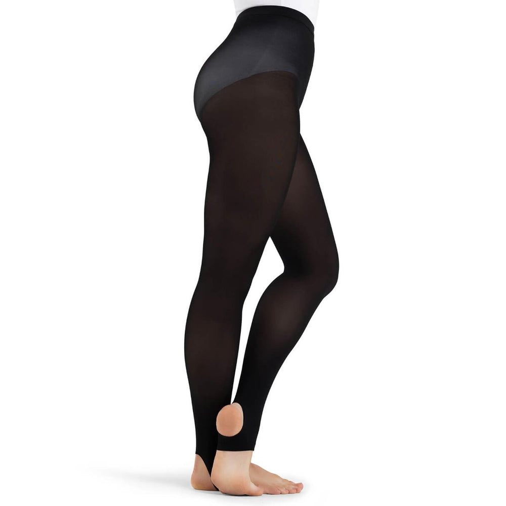 Capezio Seamless Hold and Stretch Stirrup Tights Adult Sizes
