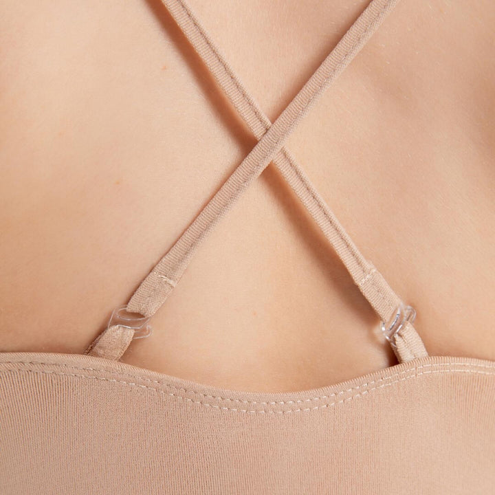 Capezio Seamless Camisole Leotard Transition Straps Adults