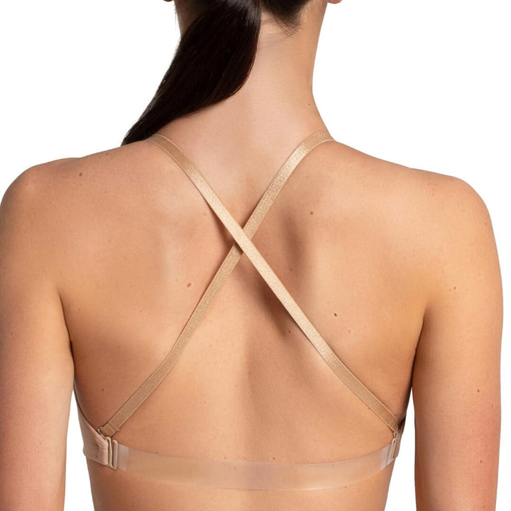 Capezio Seamless Clear Back Bra Adult Dance Underwear Sizes