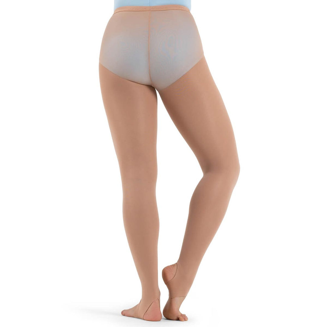 Capezio Seamless Hold and Stretch Stirrup Tights Adult Sizes