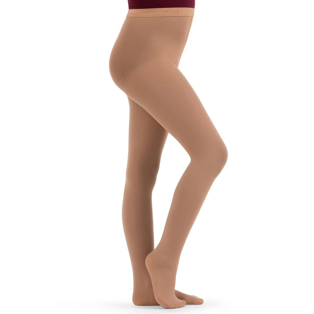 Capezio Seamless Hold &amp; Stretch Footed Tights Children Sizes
