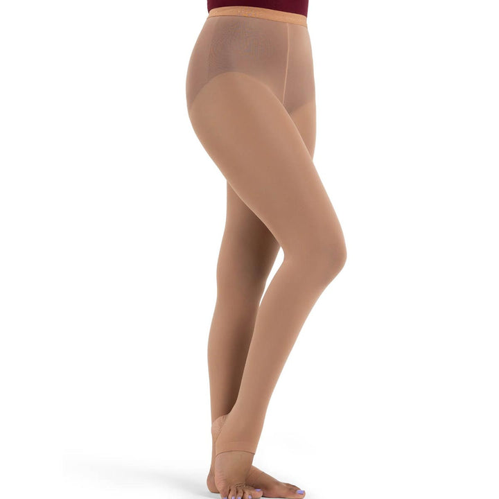 Capezio Seamless Hold and Stretch Stirrup Tights Adult Sizes