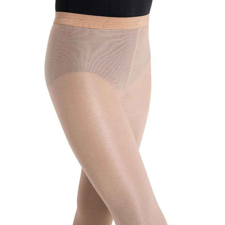 Capezio Seamless Ultra Shimmery Footed Tights Children Sizes