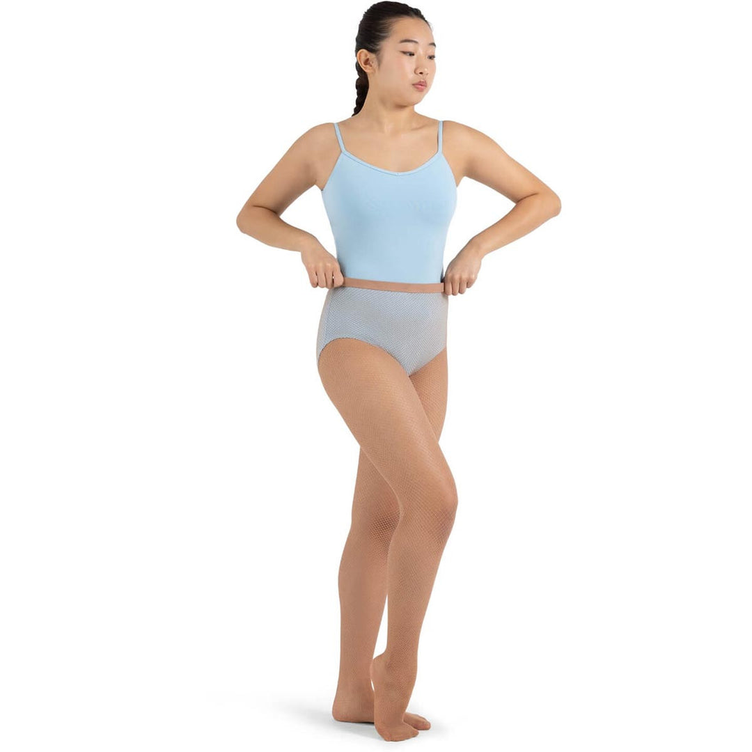 Capezio Studio Basic Footed Fishnet Tights Seamless Adults